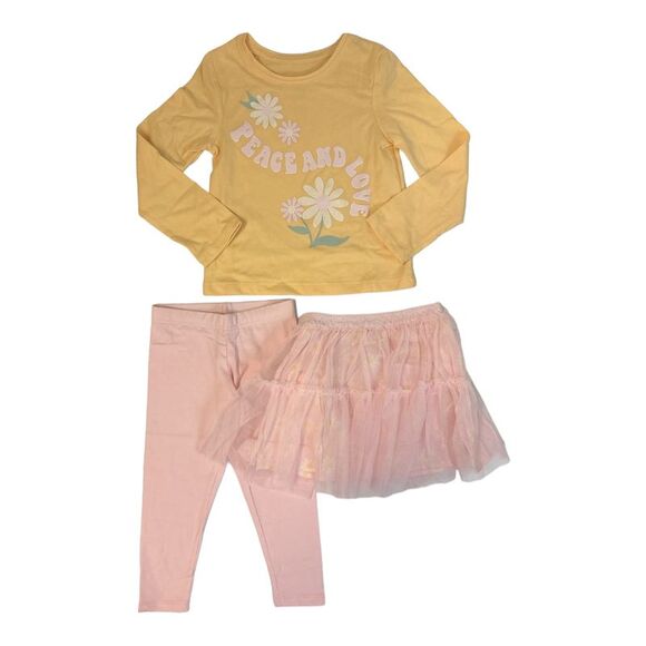 Member's Mark Girl's 3 Piece Mix and Match Graphics Tutu Set - Flower - Picture 1 of 1